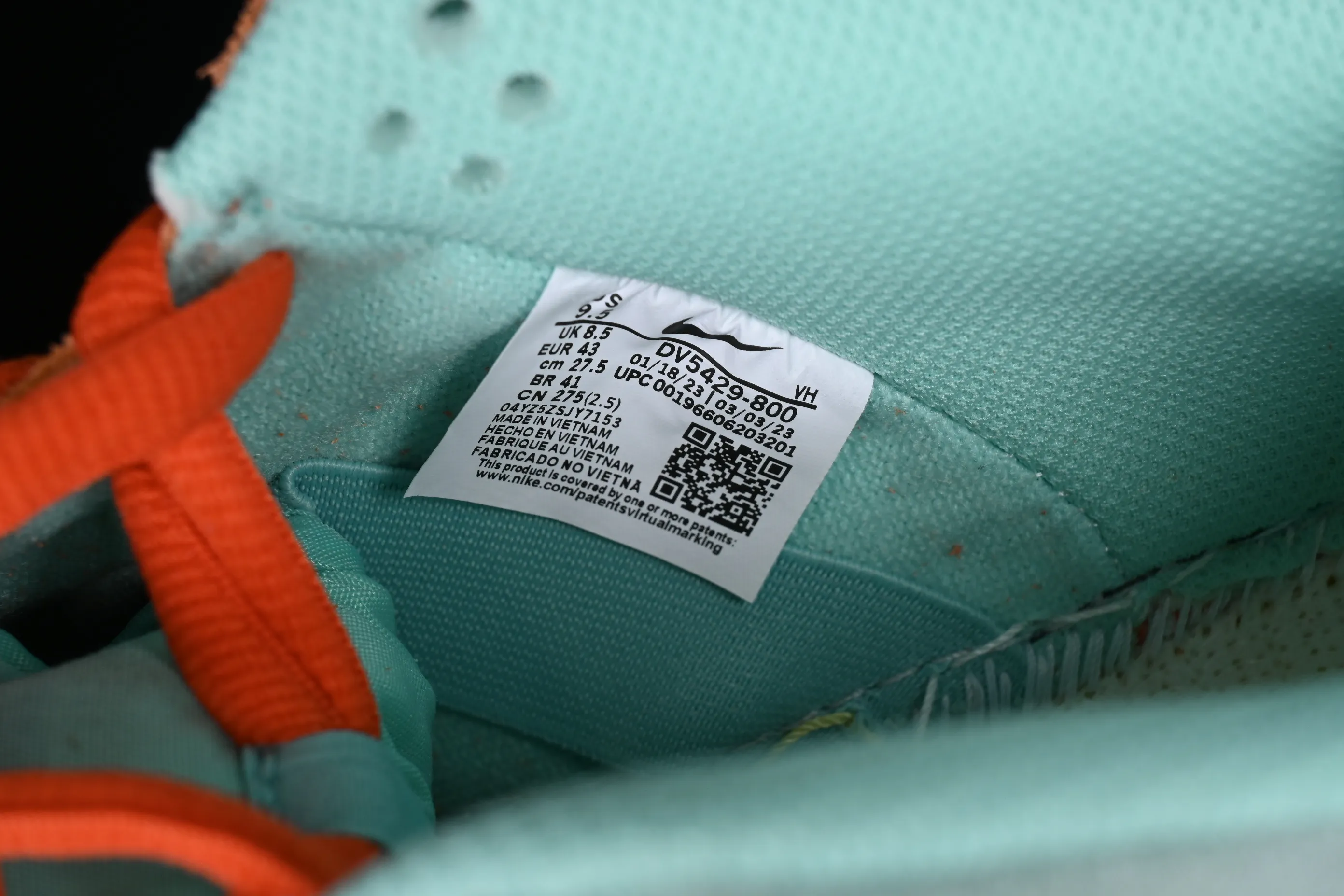 All Categories Nk SB Dunk Series Nk SB Dunk Low Low-top Sneakers Nk SB Dunk "Noise Aqua" Tropical Fruit Pie Dunk Series Retro Low-top Casual Skateboard Shoes DV5429-800
